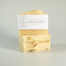 Load image into Gallery viewer, Lemongrass Sage Serenity I Handcrafted Soap