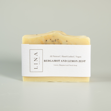 Load image into Gallery viewer, Bergamot and Lemon Zest I Handcrafted Soap
