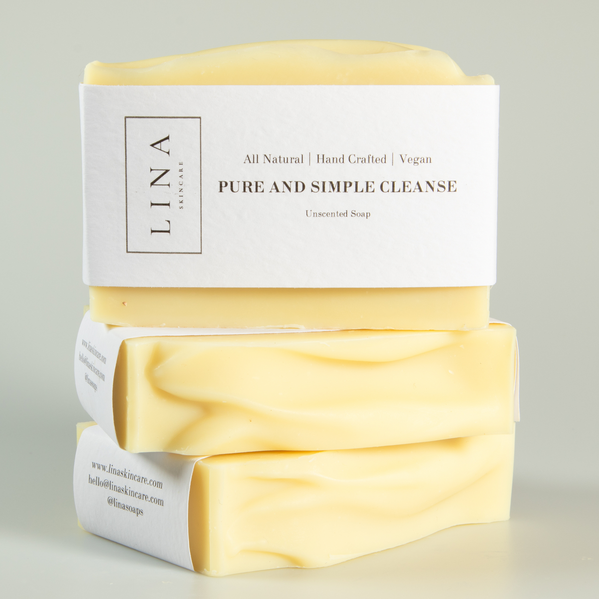 Pure and Simple Cleanse I Handcrafted Soap – Lina Skincare