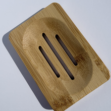 Load image into Gallery viewer, Bamboo Soap Dish – Classic Slotted Design