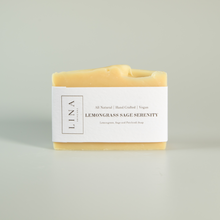 Load image into Gallery viewer, Lemongrass Sage Serenity I Handcrafted Soap
